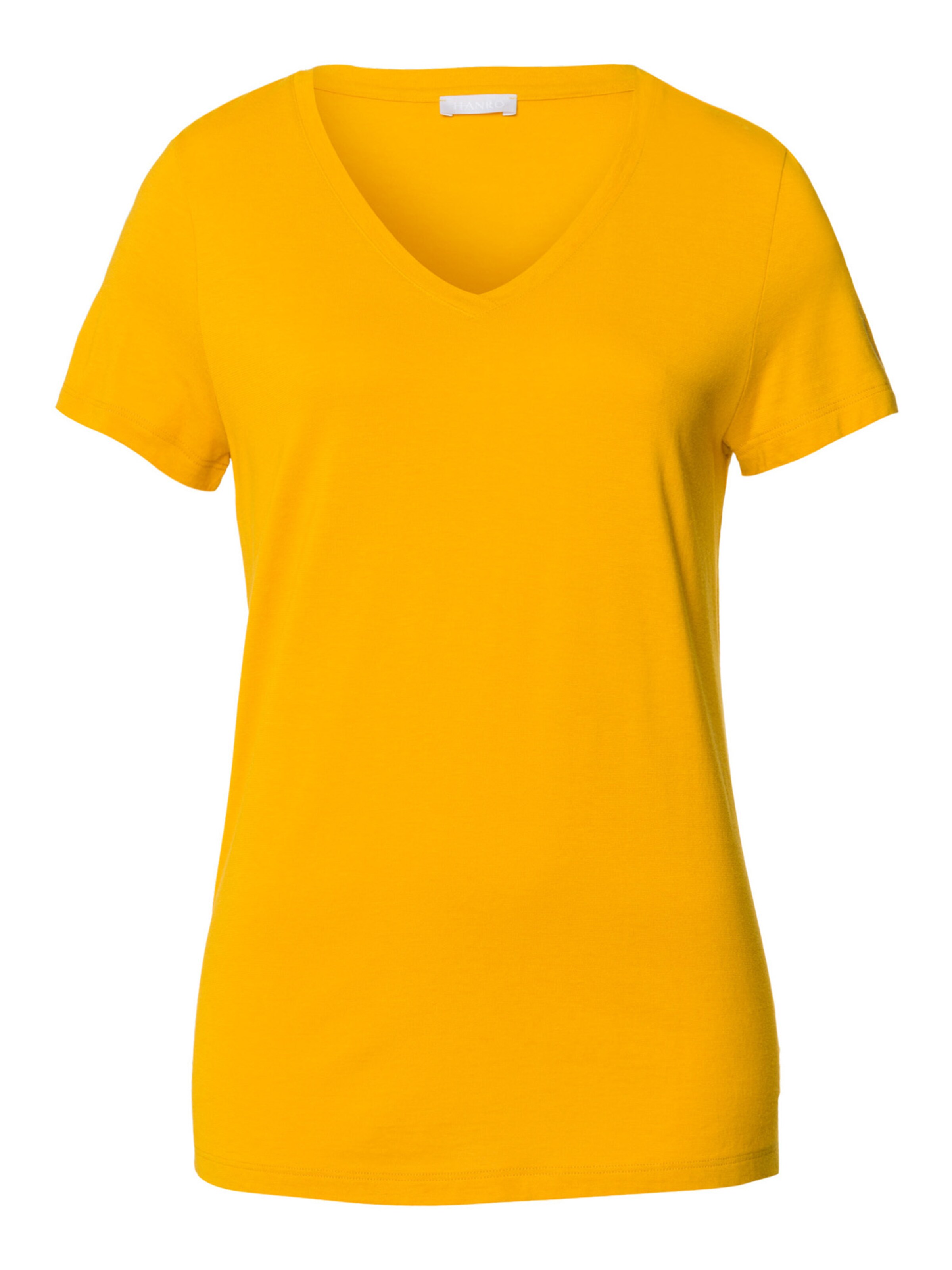 T-shirt 'Sleep & Lounge' Hanro en jaune : devant