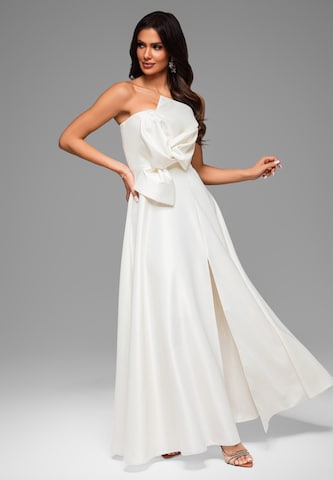 Ombre Avondjurk 'LA-OM-DLR004' in Beige