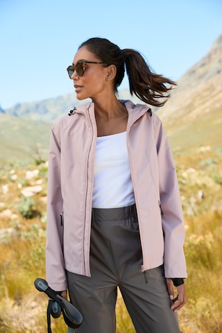 VIVANCE Outdoorjas in Roze
