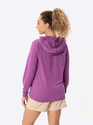 VAUDE Sweatshirt 'Mineo LS HO' in Lila
