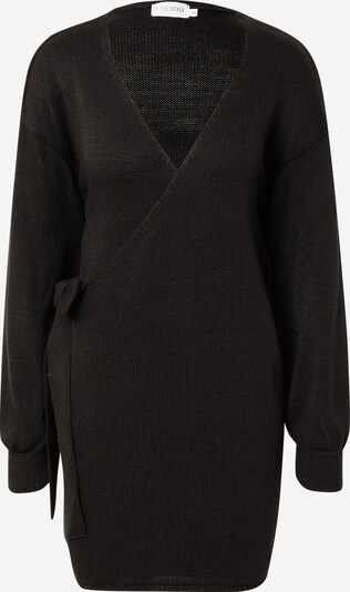 Rochie tricotat 'BILLIE & SUZIE' In The Style pe negru, Vizualizare produs