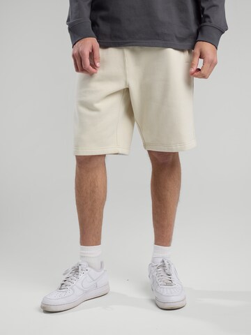 Regular Pantalon America Today en beige : devant