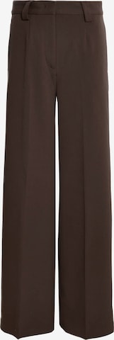 Marks & Spencer Trousers with creases in Brown: front