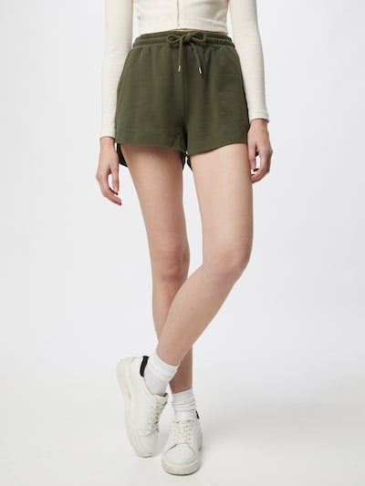 ABOUT YOU Shorts 'Mimi' in khaki, Modelansicht