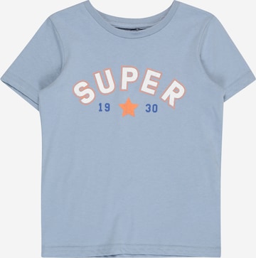 T-Shirt Cotton On en bleu : devant