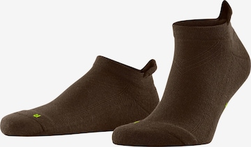 FALKE Socken 'Cool Kick' in Braun: Vorderseite