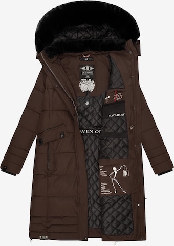 Manteau d’hiver 'Fahmiyaa' NAVAHOO en marron