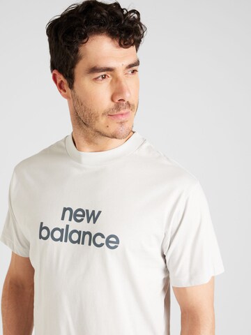 T-Shirt 'Linear' new balance en gris