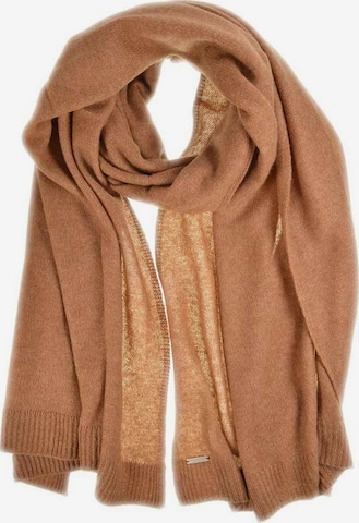 Seeberger Schal in Braun: Vorderseite