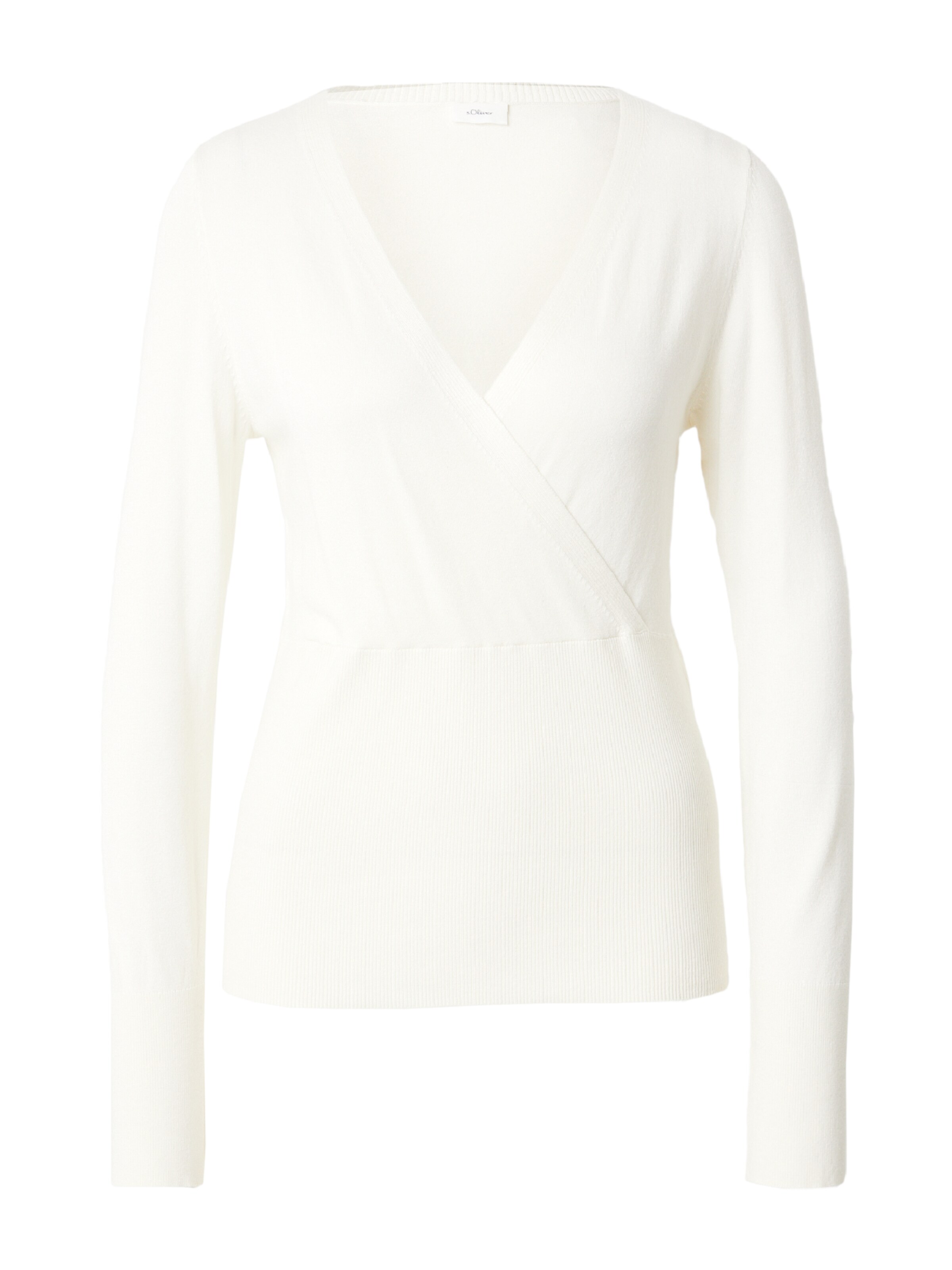 Pull-over s.Oliver BLACK LABEL en beige : devant