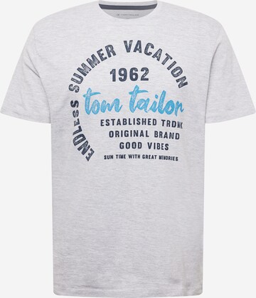 TOM TAILOR Shirt in Grijs: voorkant