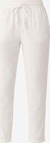 WENOR Wide Leg Hose 'Eluna' in Weiß: Vorderseite