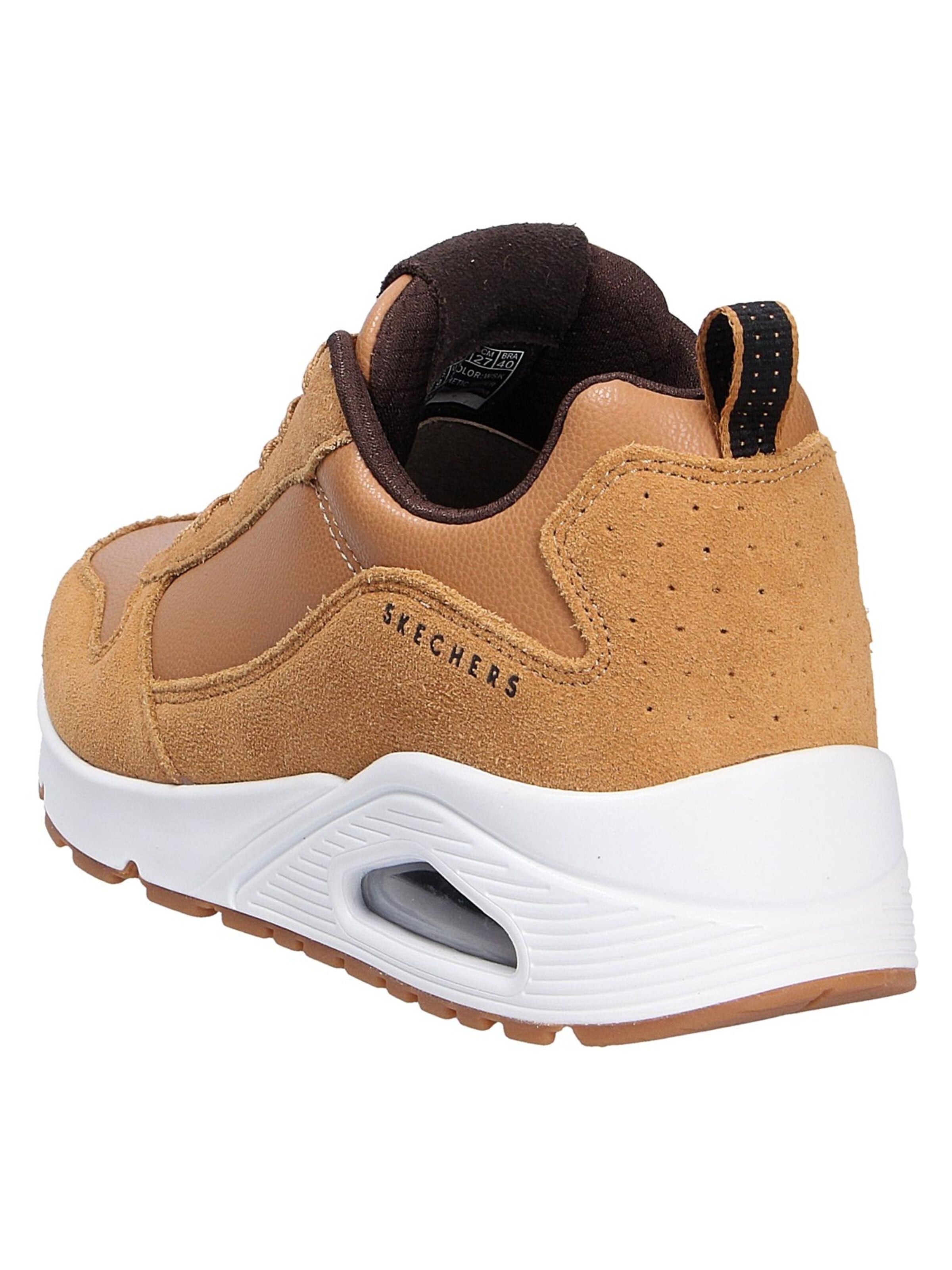 Baskets basses SKECHERS en marron