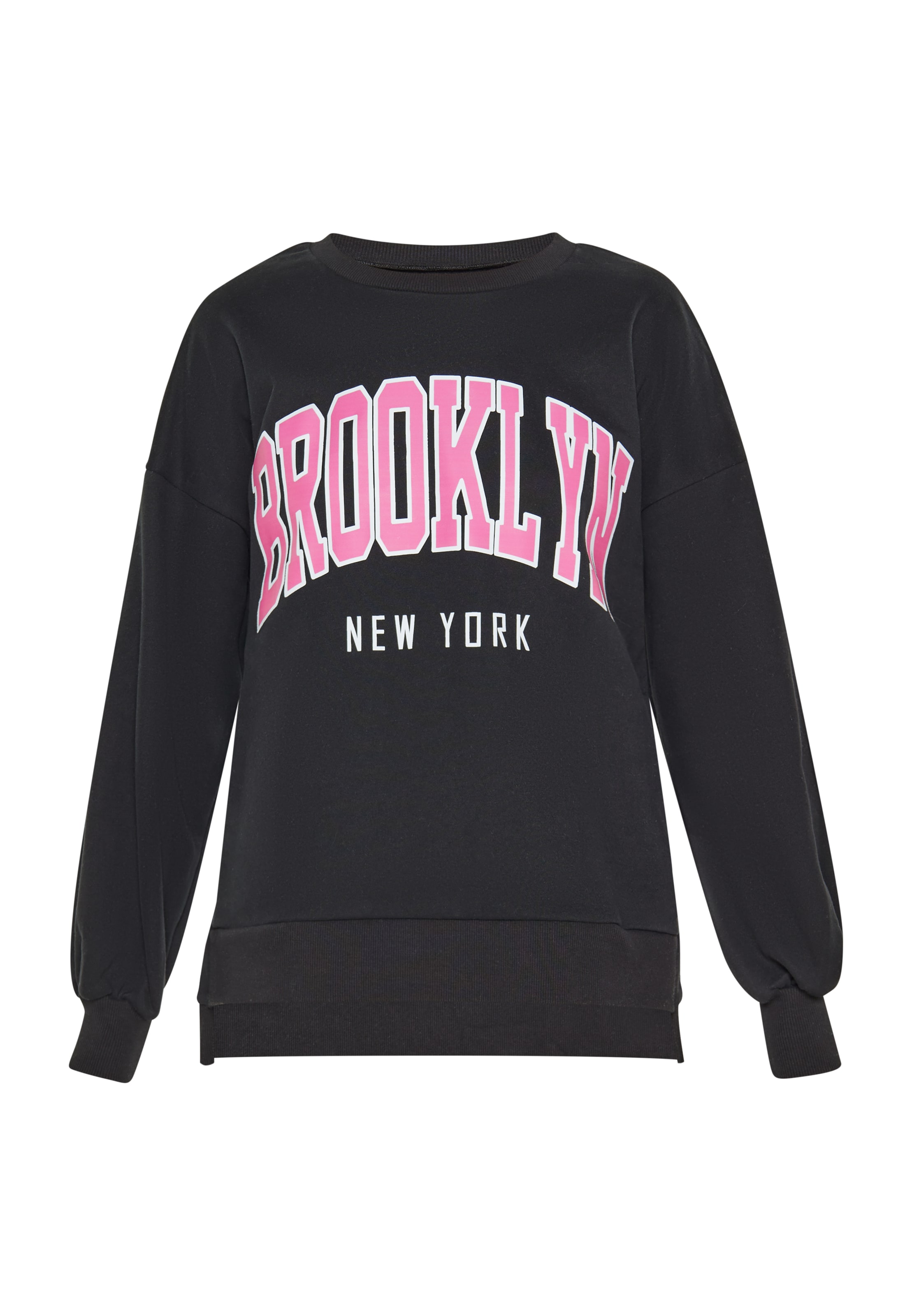 usha BLUE LABEL Sweatshirt in Schwarz: Vorderseite