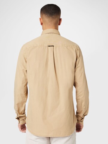 Regular fit Camicia di Calvin Klein Jeans in beige