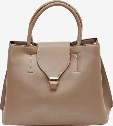 Borsa a mano di Usha in beige: frontale