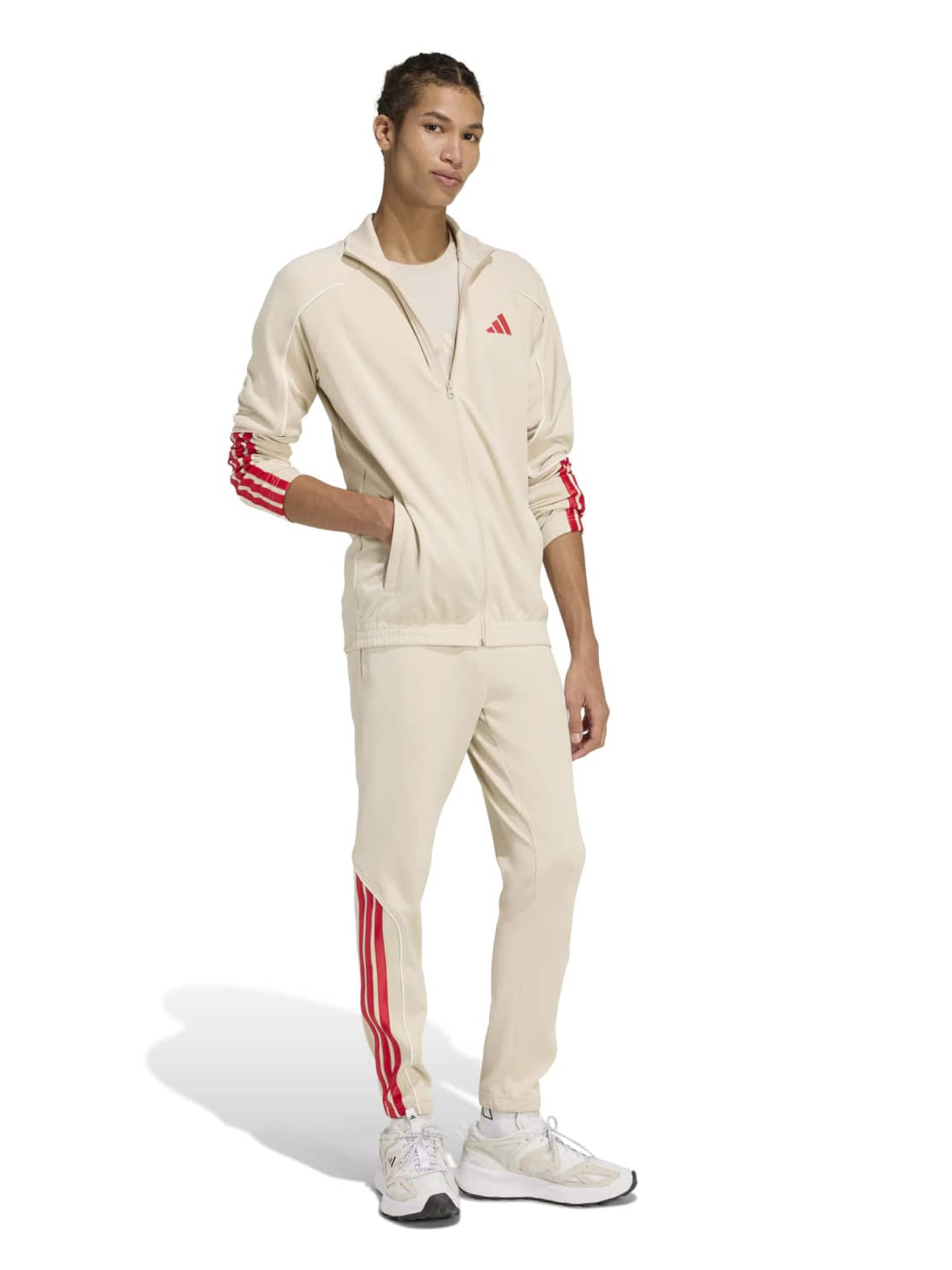 ADIDAS SPORTSWEAR Træningsdragt '3S STADIUM' i beige