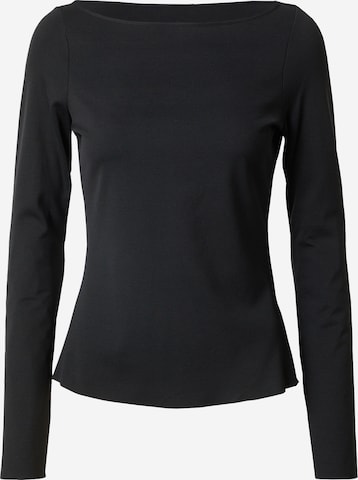 NIKE - Camiseta funcional 'Luxe' en negro: frente