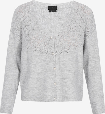 DreiMaster Klassik - Casaco de malha em cinzento: frente