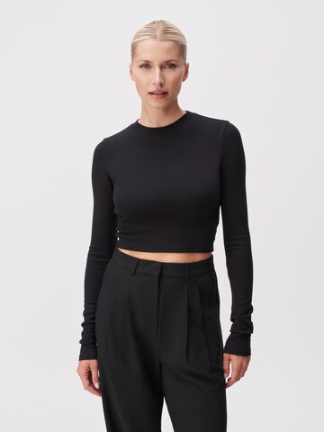 T-shirt 'Gwen' LeGer by Lena Gercke en noir : devant