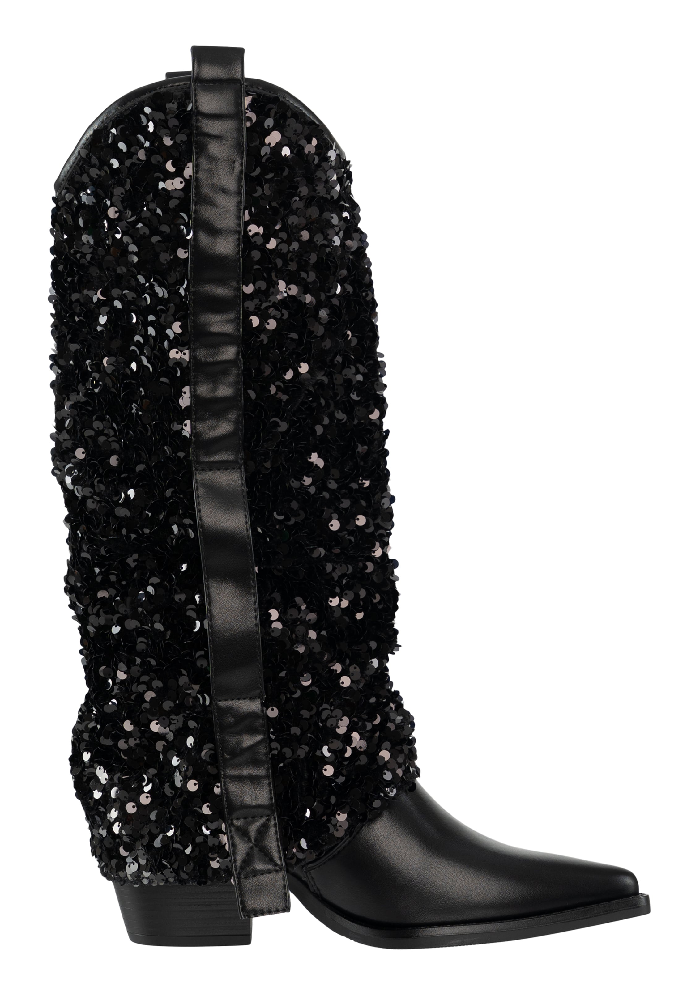 Salinyang Comwboystøvler i sort