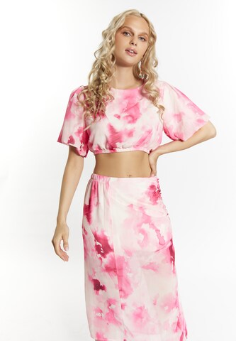 IZIA Blus i rosa: framsida