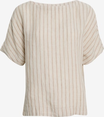 T-shirt Marks & Spencer en beige : devant