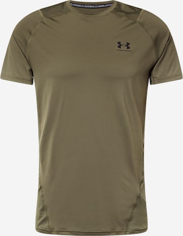 UNDER ARMOUR Performance Shirt in Green: front