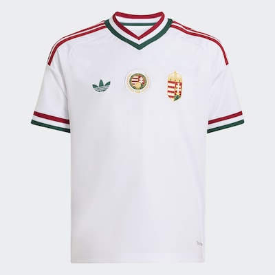 ADIDAS PERFORMANCE T-Shirt fonctionnel 'Hungary 26 Away Kids' en 140 en vert / rouge / blanc, Vue avec produit