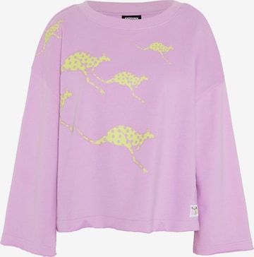 CHIEMSEE Sweatshirt in Purple: front