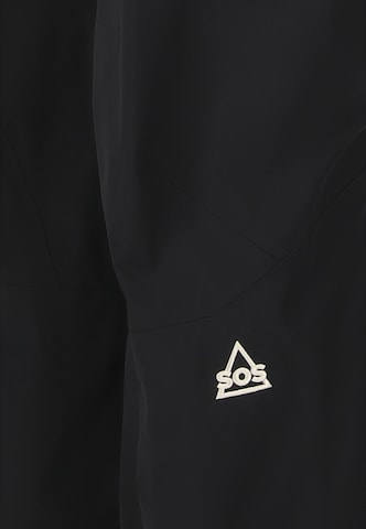 SOS Loosefit Skihose 'Kula' in Schwarz