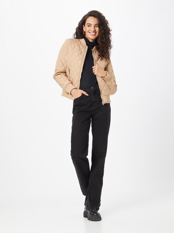 Urban Classics Between-season jacket 'Diamond Quilt' in Beige