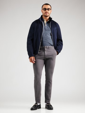 JACK & JONES Slim fit Chino trousers 'JJIMarco JJDave' in Grey