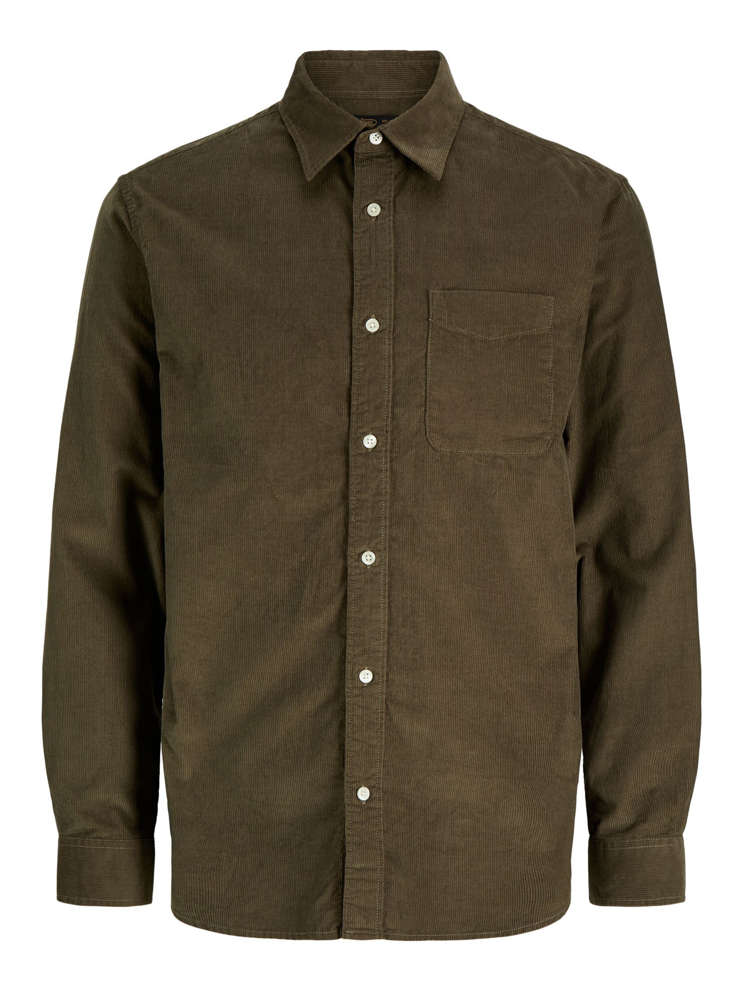 JACK & JONES Hemd in L in khaki, Produktansicht