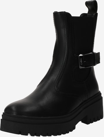 Chelsea Boots 'Malu' MEXX en noir : devant