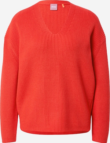 BOSS Orange Pullover 'Fardinati' in Orange: predná strana