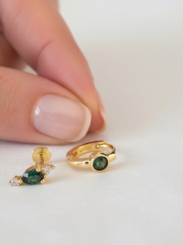 Kamiko Piercings 'Green Wisp' in Gold