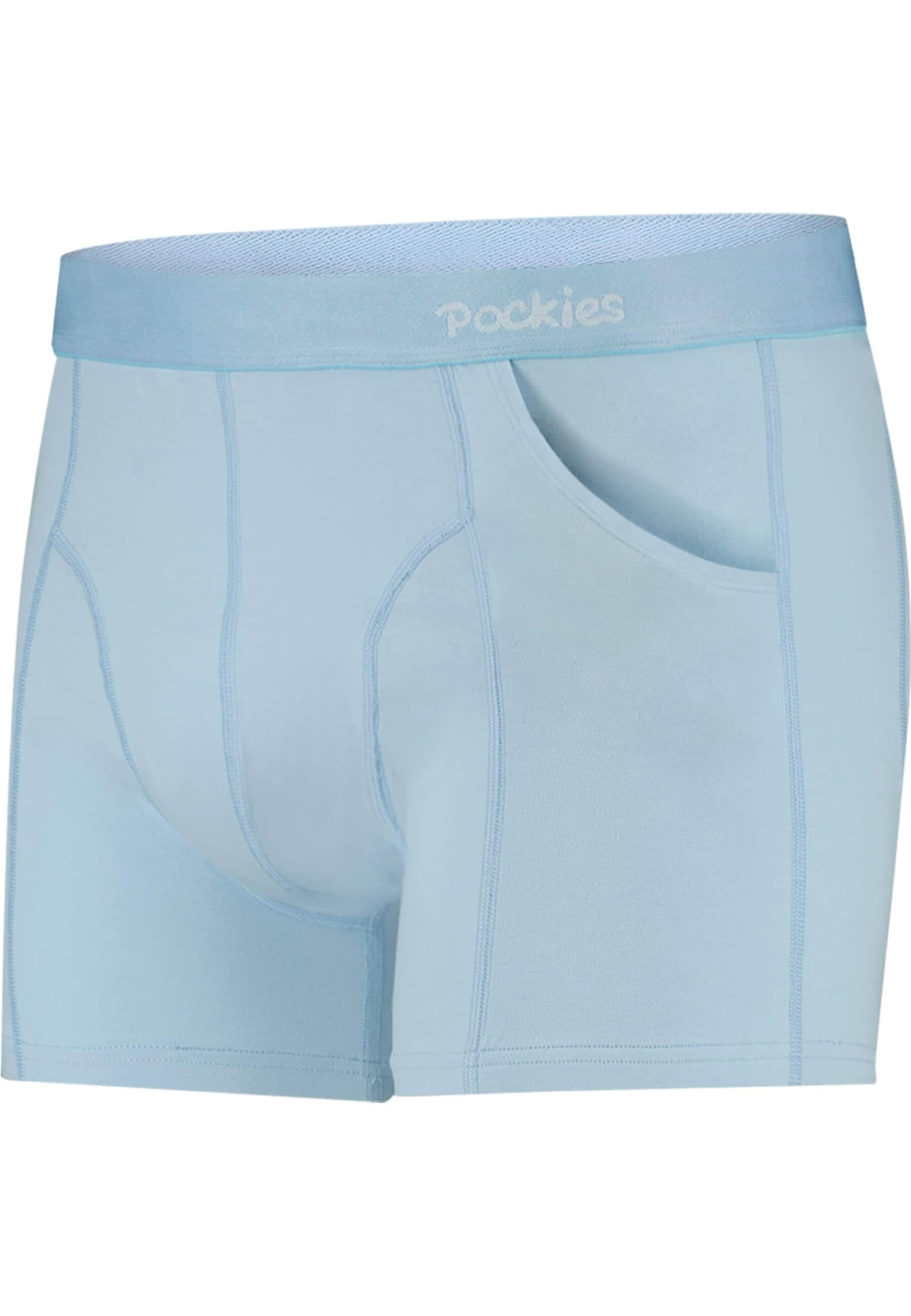 Boxers Pockies en bleu