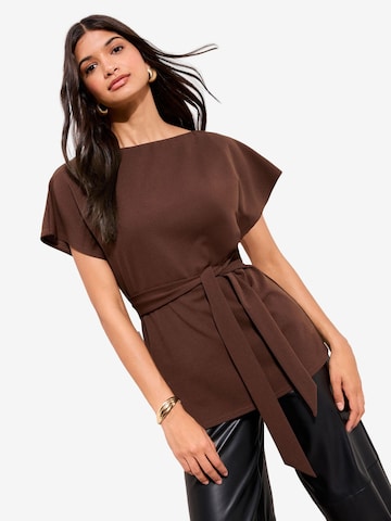 Friends Like These Тениска в кафяво: отпред