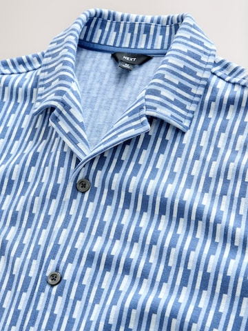 Next Средняя посадка Рубашка 'N. Premium' в Синий