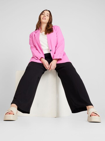 Blazer 'DAMIE' di ONLY Carmakoma in rosa