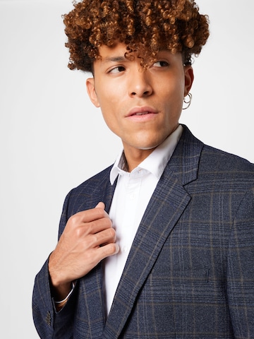 Coupe regular Veste de costume BURTON MENSWEAR LONDON en bleu