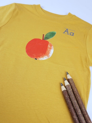MelaDi Shirt 'Apfel' in Brown