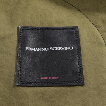 Ermanno Scervino Lederjacke / Ledermantel L in Grün