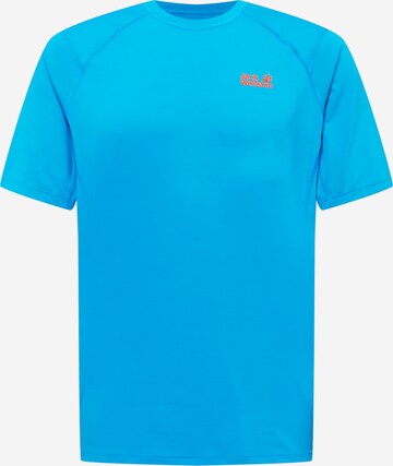 JACK WOLFSKIN Sportshirt in Blau: predná strana