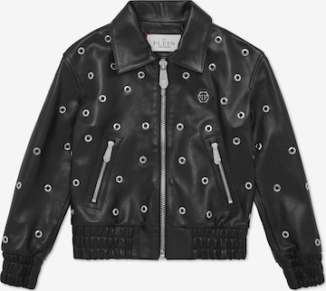 Giacca di mezza stagione di Philipp Plein in nero: frontale