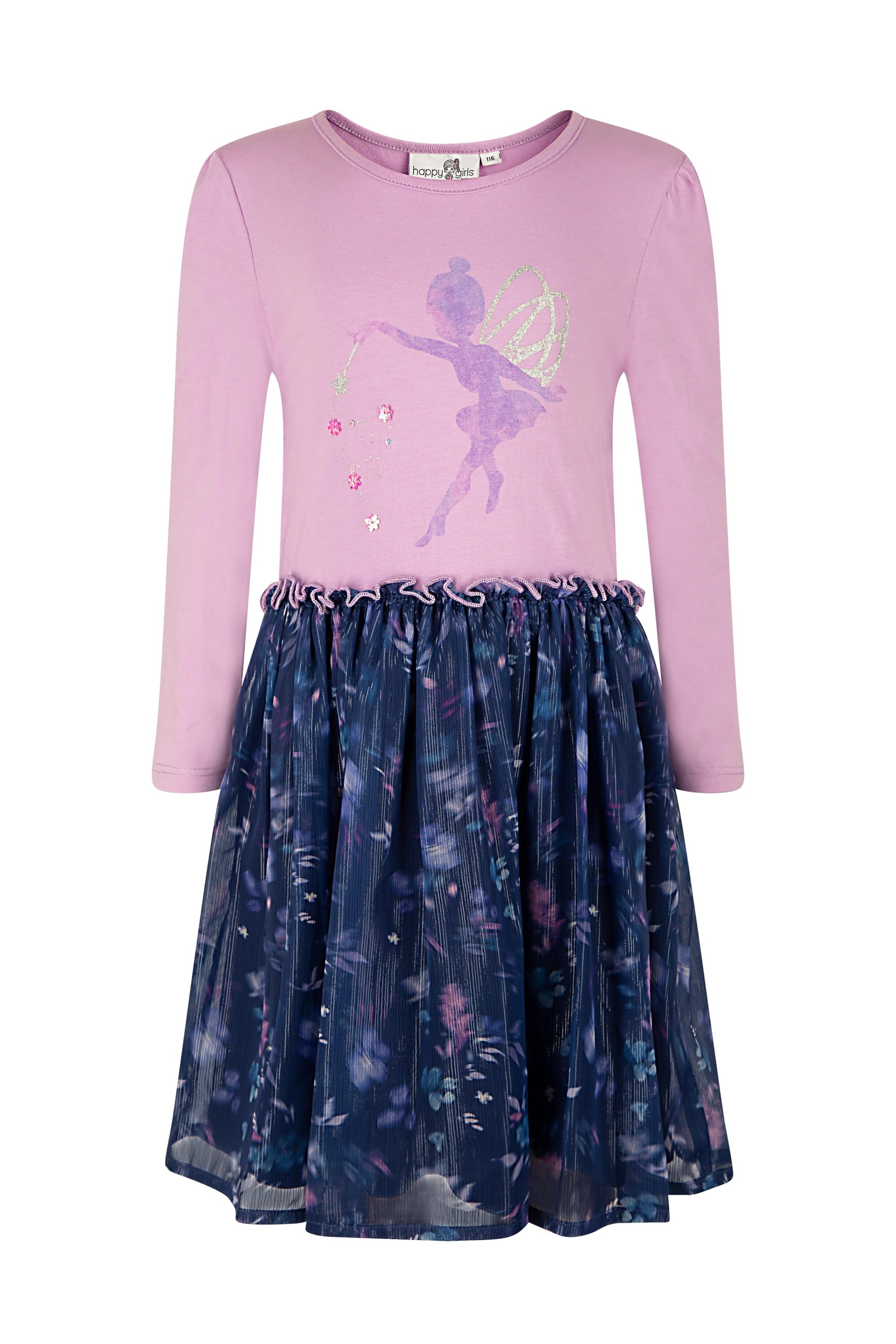 happy girls Obleka | vijolična barva: sprednja stran