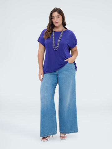 T-shirt Fiorella Rubino en violet