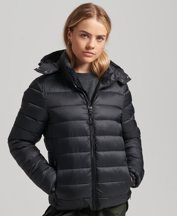 Superdry Jacke 'Fuji' in Schwarz: predná strana