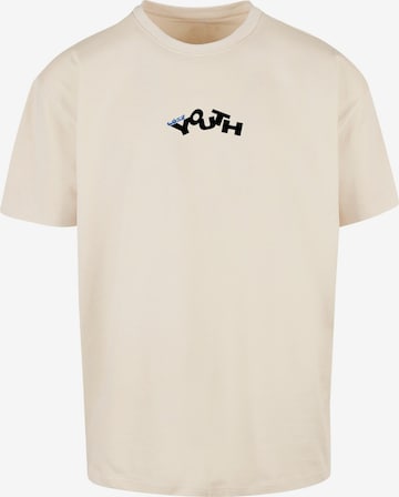 Lost Youth Shirt in Beige: front